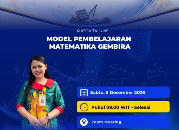 MATOA 2026 TALK #8 Model Pembelajaran Matematika Gembira